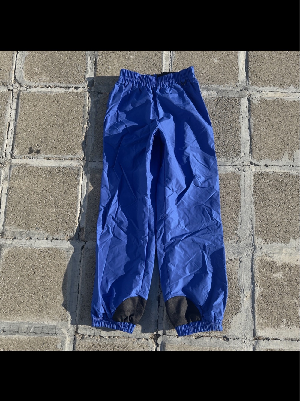 Vintage Columbia Blue Windbreaker Pants